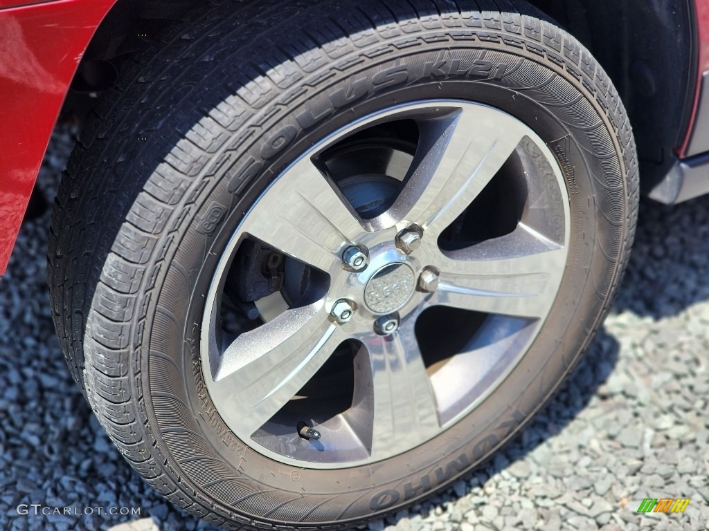 2016 Patriot High Altitude 4x4 - Deep Cherry Red Crystal Pearl / Light Pebble Beige/Dark Slate Gray photo #5