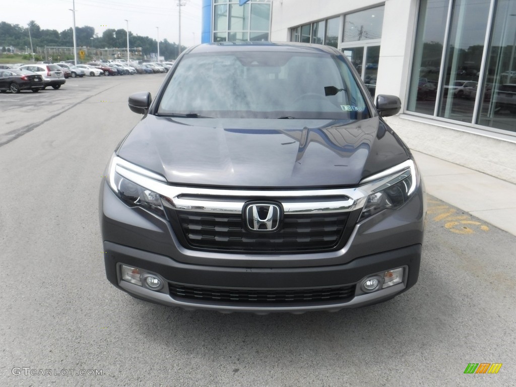 2020 Ridgeline RTL-E AWD - Modern Steel Metallic / Black photo #4