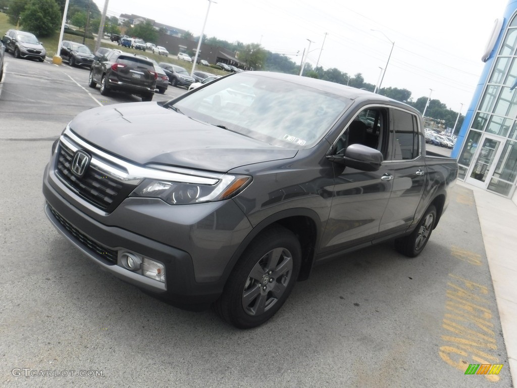 2020 Ridgeline RTL-E AWD - Modern Steel Metallic / Black photo #5