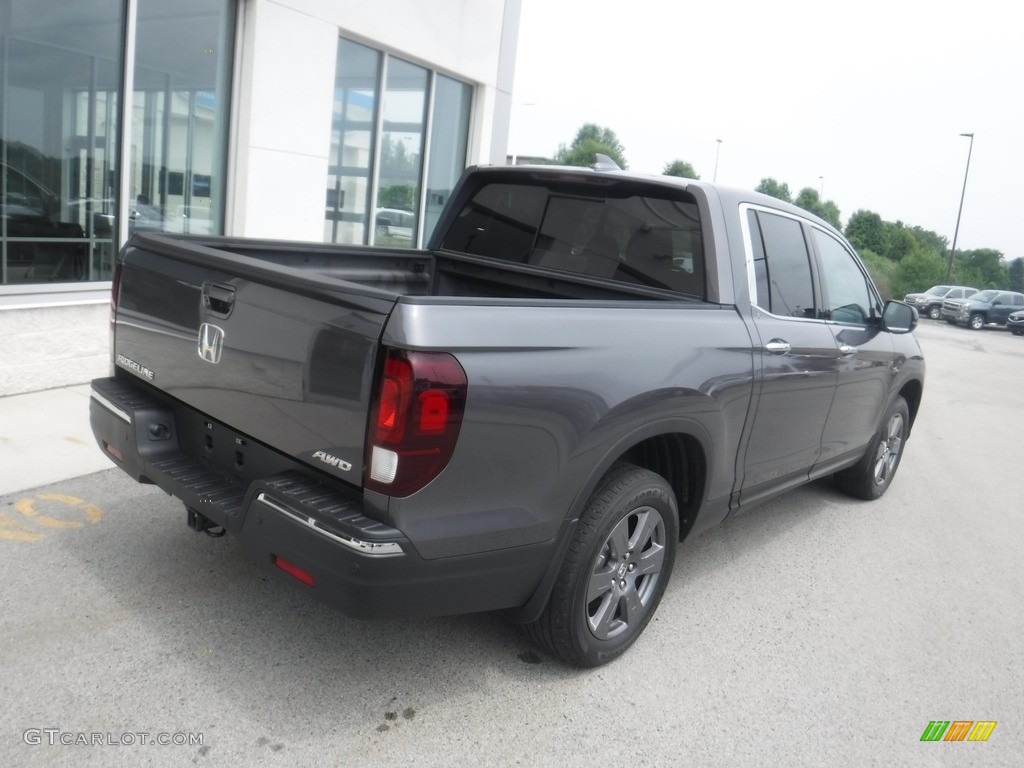 2020 Ridgeline RTL-E AWD - Modern Steel Metallic / Black photo #9