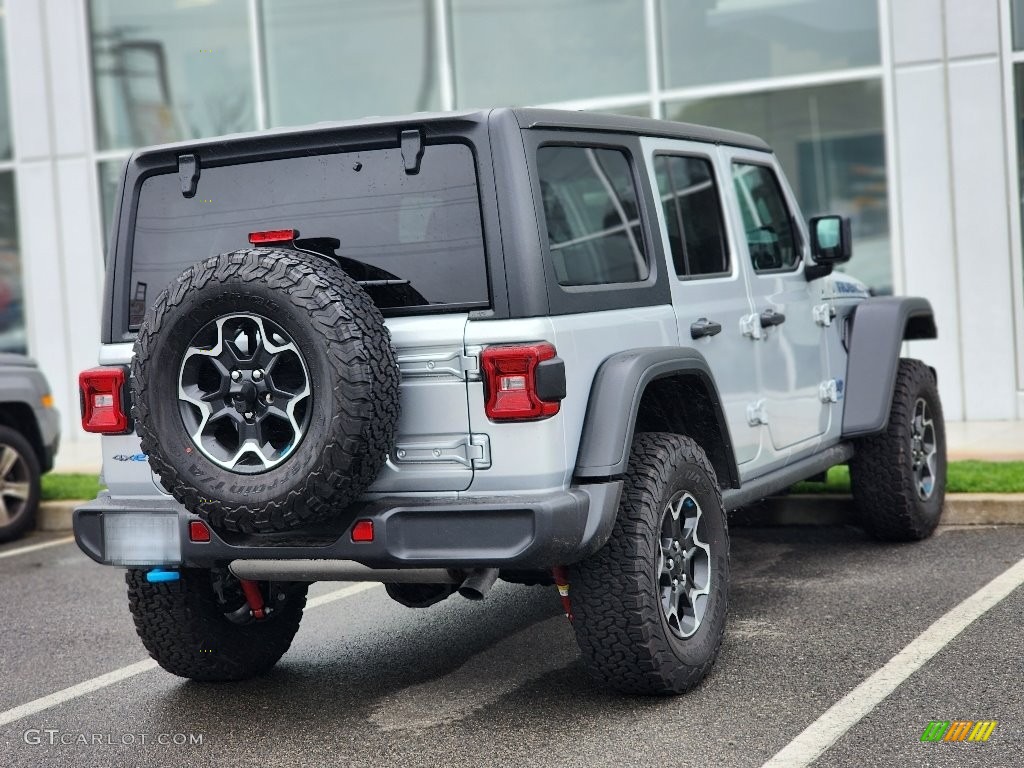 2023 Wrangler Unlimited Rubicon 4XE Hybrid - Silver Zynith / Black photo #4