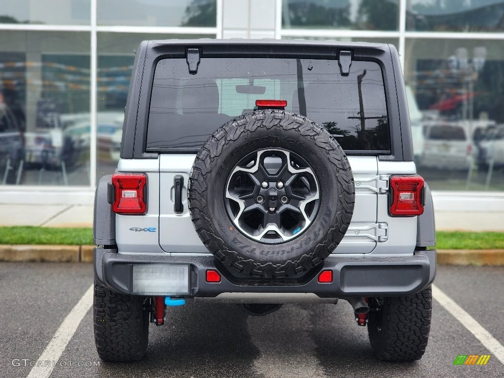 2023 Wrangler Unlimited Rubicon 4XE Hybrid - Silver Zynith / Black photo #5