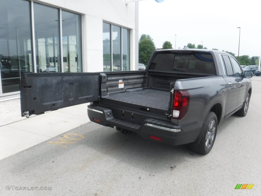 2020 Ridgeline RTL-E AWD - Modern Steel Metallic / Black photo #14