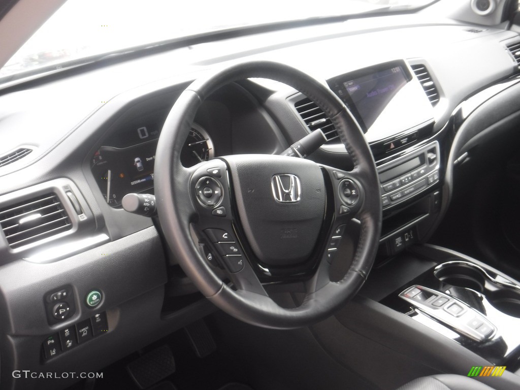 2020 Ridgeline RTL-E AWD - Modern Steel Metallic / Black photo #16
