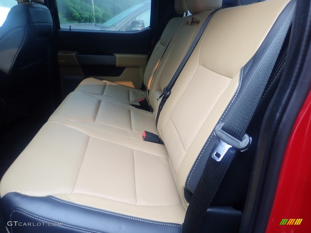 2022 Ford F150 Lariat SuperCrew 4x4 Rear Seat Photo #146204826