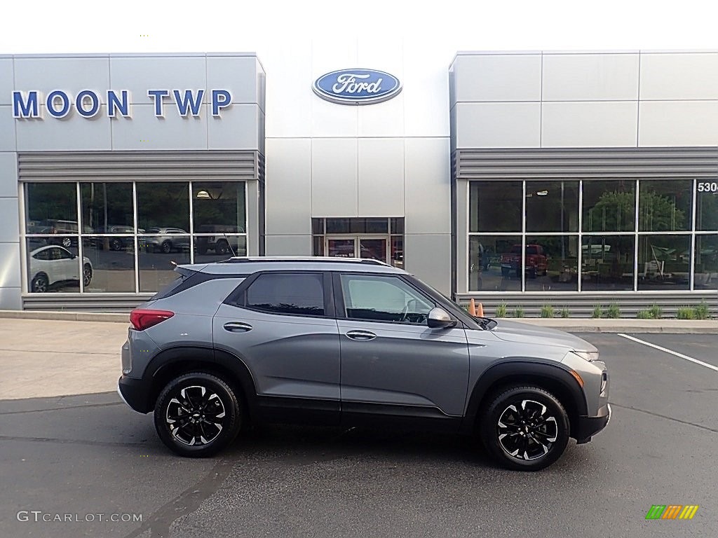 2021 TrailBlazer LT AWD - Satin Steel Metallic / Jet Black photo #1