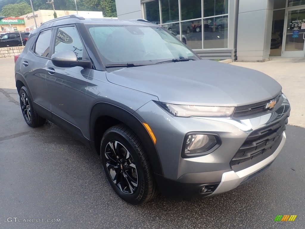 2021 Trailblazer LT AWD - Satin Steel Metallic / Jet Black photo #9