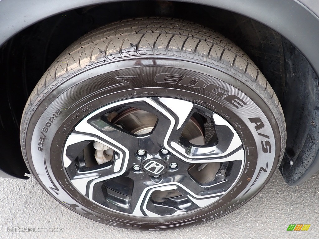 2019 CR-V Touring AWD - Modern Steel Metallic / Ivory photo #10