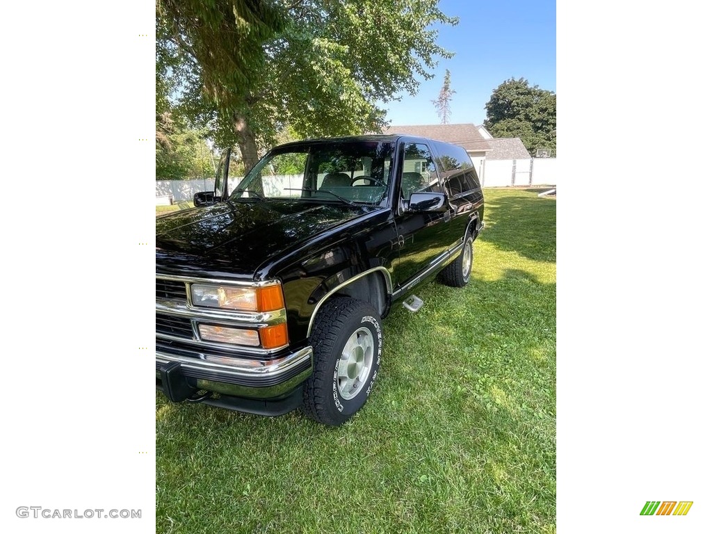 Black 1994 Chevrolet Blazer Silverado 4x4 Exterior Photo #146205639