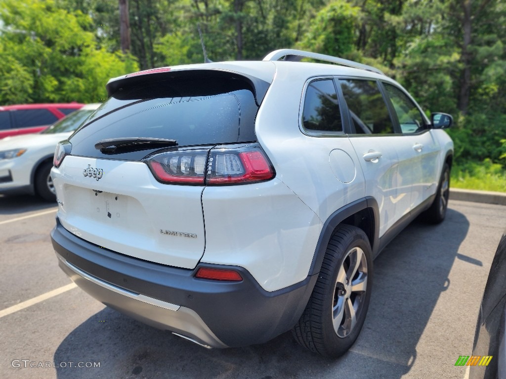 2020 Cherokee Limited 4x4 - Bright White / Black photo #5