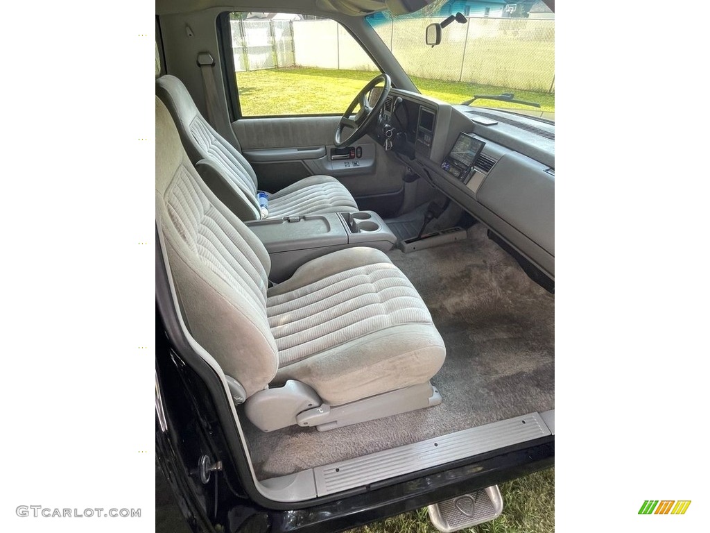 Gray Interior 1994 Chevrolet Blazer Silverado 4x4 Photo #146205736