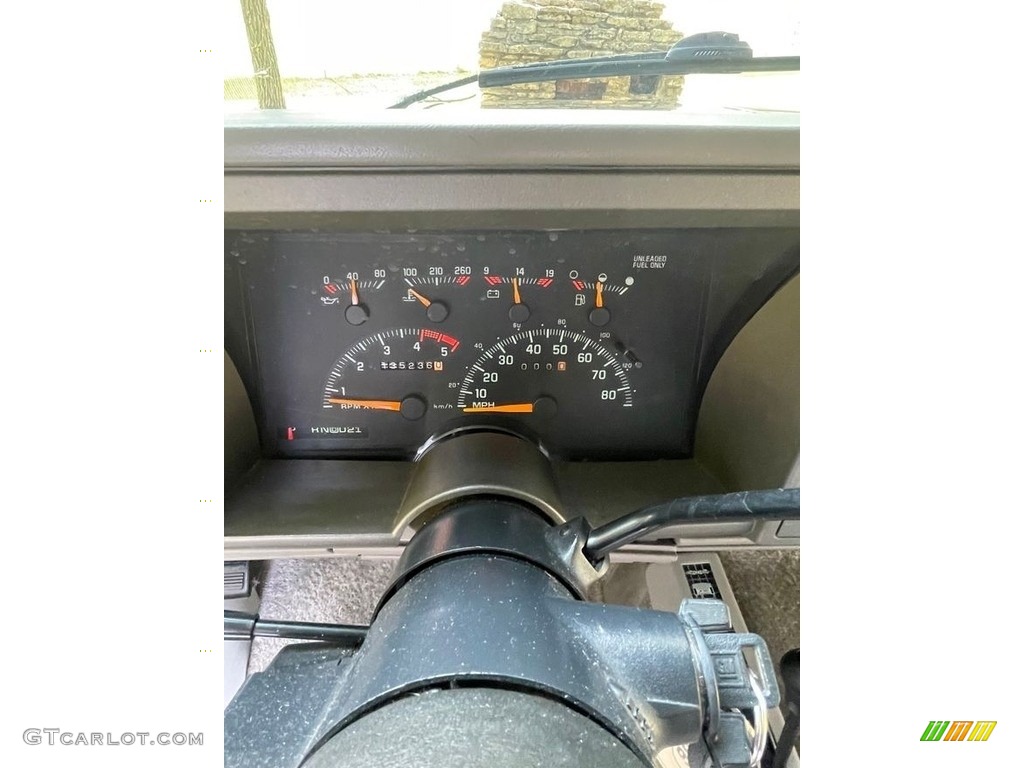 1994 Chevrolet Blazer Silverado 4x4 Gauges Photo #146205753