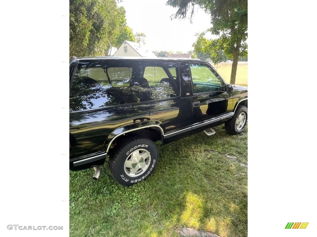 1994 Blazer Silverado 4x4 - Black / Gray photo #8