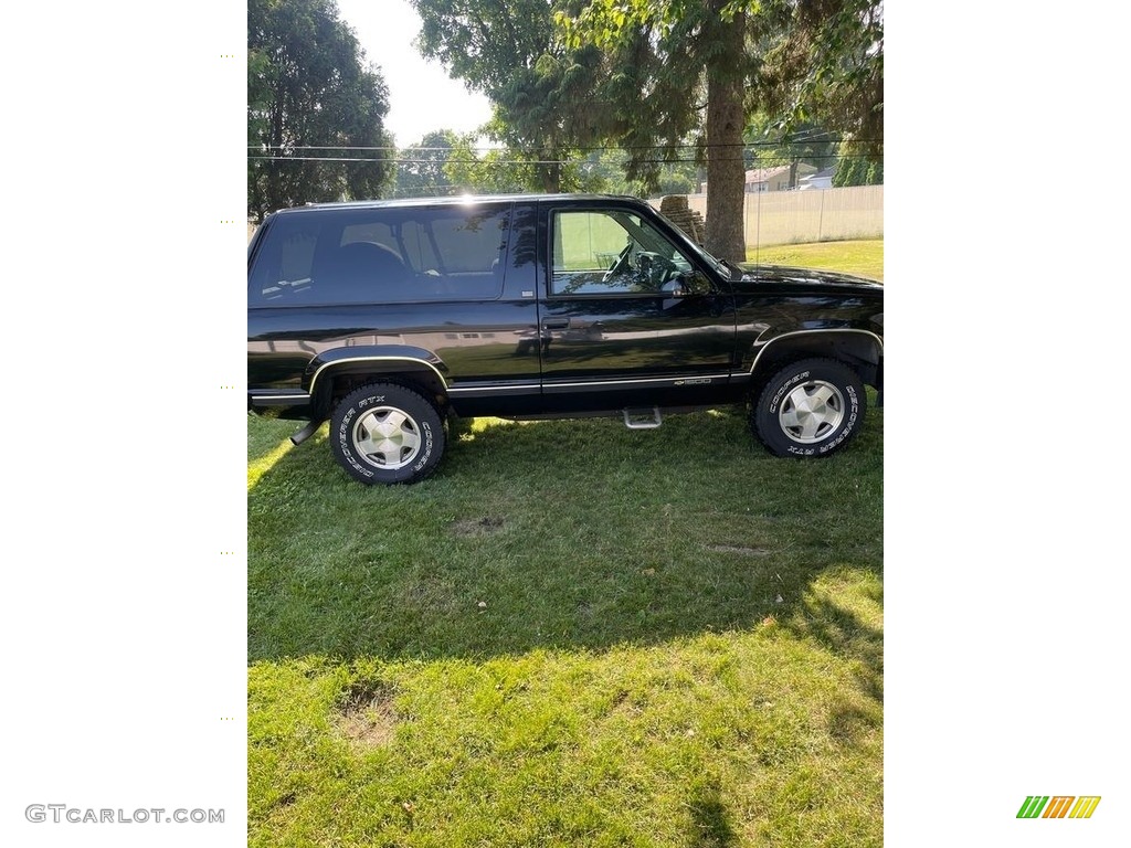 1994 Blazer Silverado 4x4 - Black / Gray photo #11