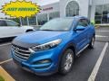 2017 Caribbean Blue Hyundai Tucson SE AWD  photo #2