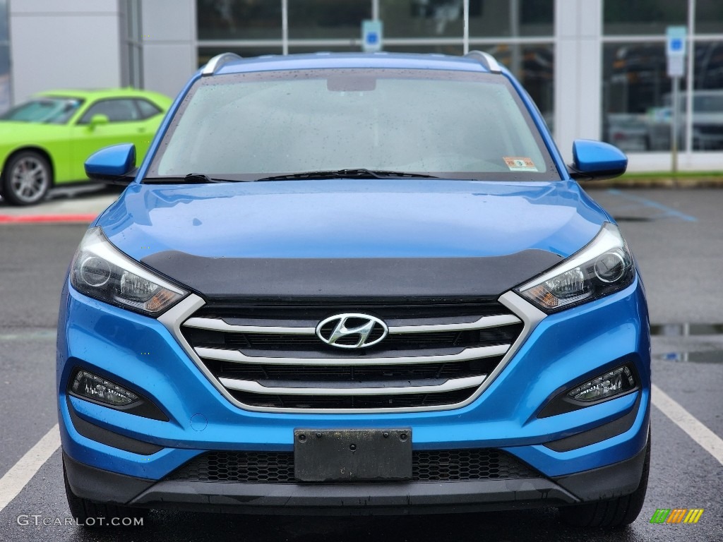 Caribbean Blue Hyundai Tucson