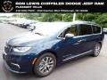 2021 Fathom Blue Pearl Chrysler Pacifica Hybrid Pinnacle  photo #1