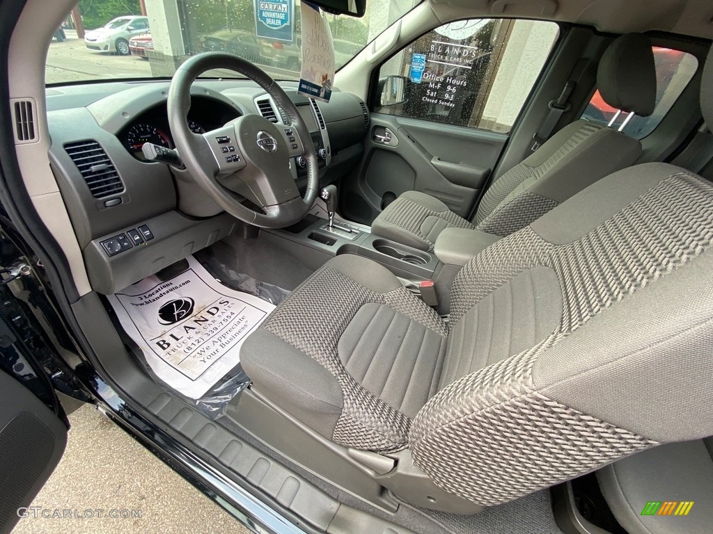 Graphite/Steel Interior 2019 Nissan Frontier SV King Cab 4x4 Photo #146206803