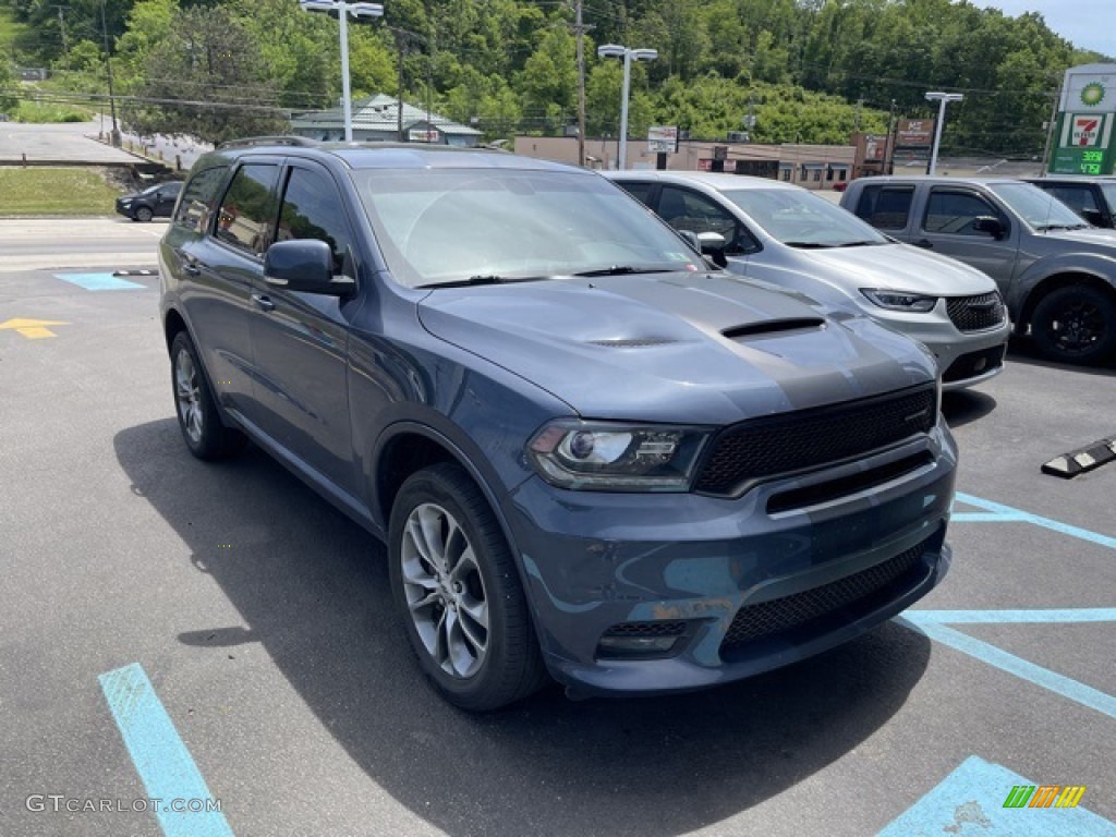 2020 Durango GT AWD - Reactor Blue Pearl / Black photo #3