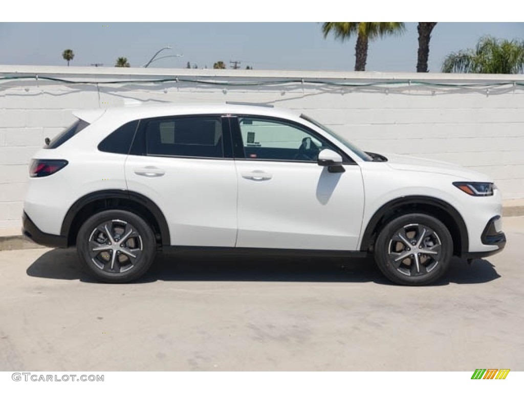 Platinum White Pearl 2024 Honda HR-V EX-L Exterior Photo #146207046