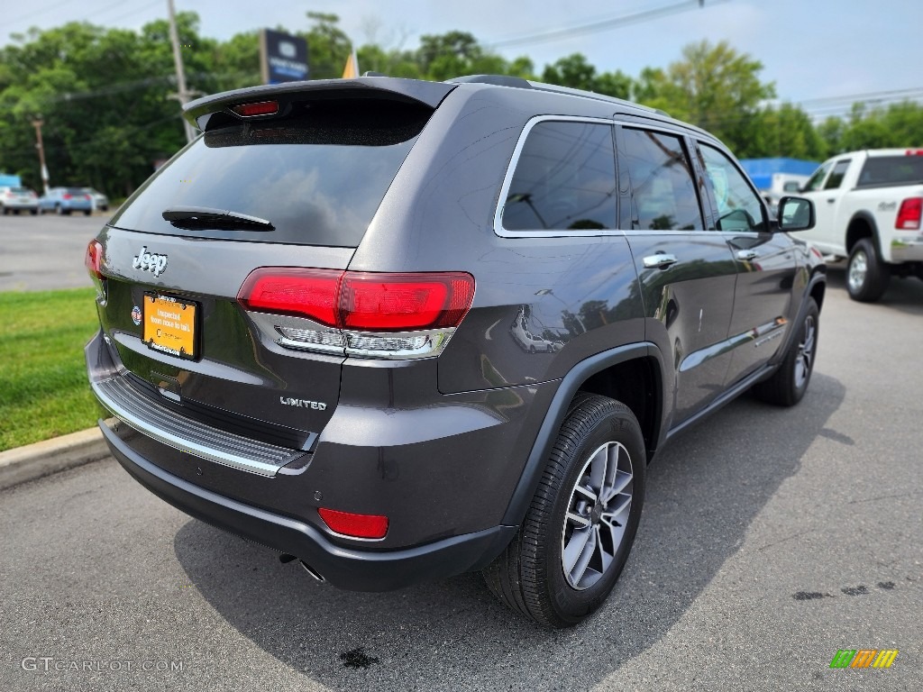 2020 Grand Cherokee Limited 4x4 - Granite Crystal Metallic / Black photo #16