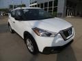 2019 Fresh Powder White Nissan Kicks S  photo #9