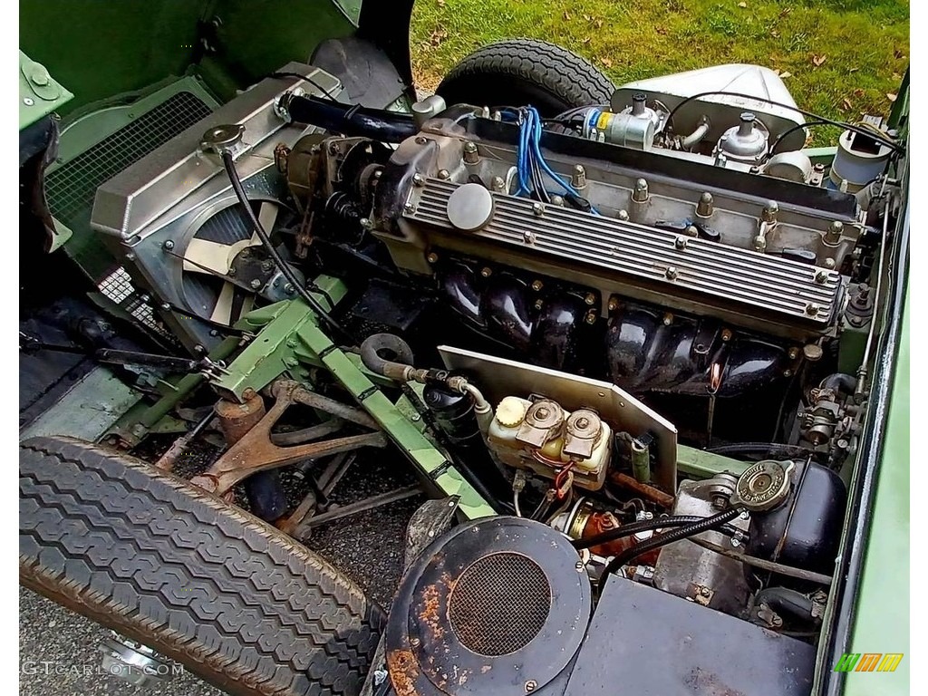 1969 Jaguar E-Type XKE 4.2 Fixed Head Coupe 4.2 Liter DOHC 12-Valve XK Inline 6 Cylinder Engine Photo #146207374