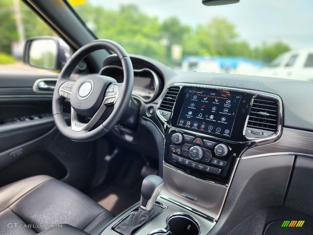 2020 Jeep Grand Cherokee Limited 4x4 Black Dashboard Photo #146207392