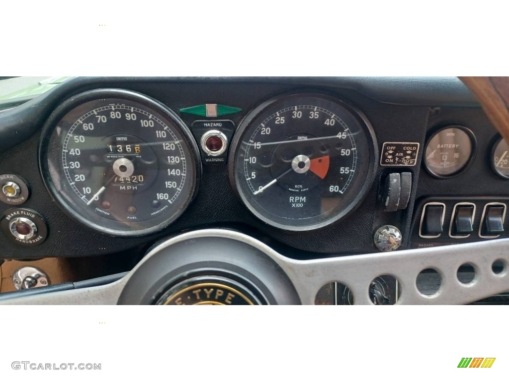 1969 Jaguar E-Type XKE 4.2 Fixed Head Coupe Gauges Photos