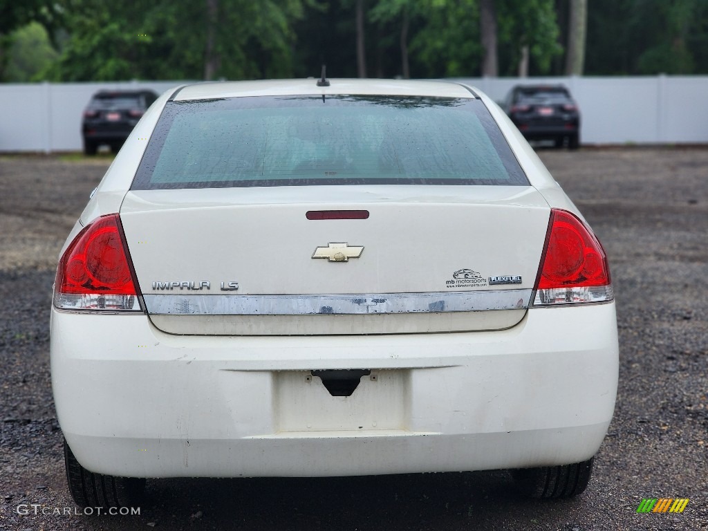 2008 Impala LS - White / Ebony Black photo #3