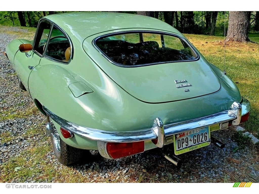 Willow Green 1969 Jaguar E-Type XKE 4.2 Fixed Head Coupe Exterior Photo #146207643