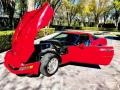 1991 Bright Red Chevrolet Corvette Coupe  photo #2