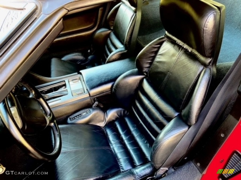 1991 Corvette Coupe - Bright Red / Black photo #6