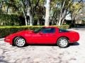 Bright Red 1991 Chevrolet Corvette Coupe Exterior