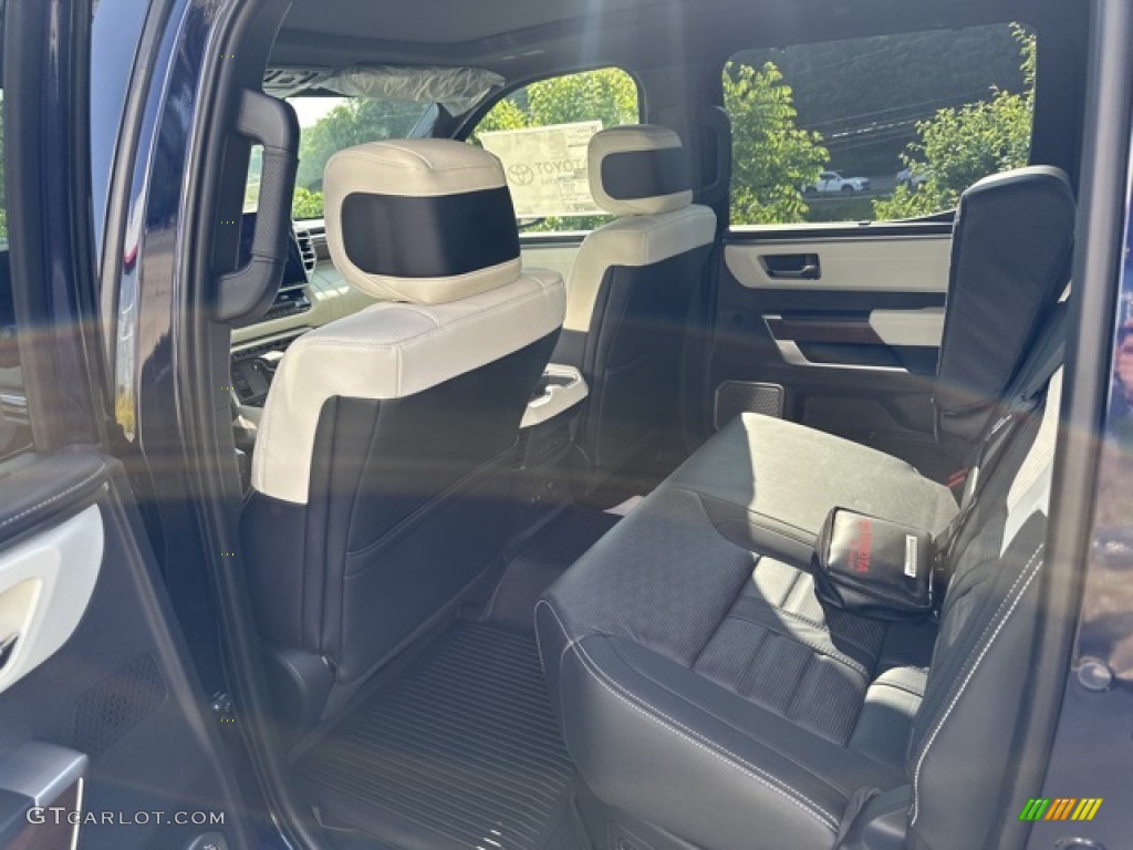 2023 Toyota Tundra Capstone CrewMax 4x4 Rear Seat Photo #146208366