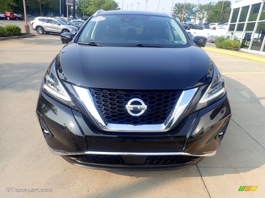 2019 Murano Platinum AWD - Magnetic Black Pearl / Graphite photo #8