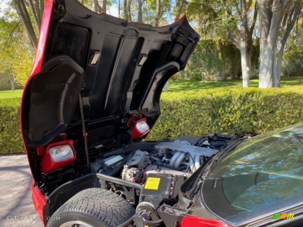 1991 Corvette Coupe - Bright Red / Black photo #27