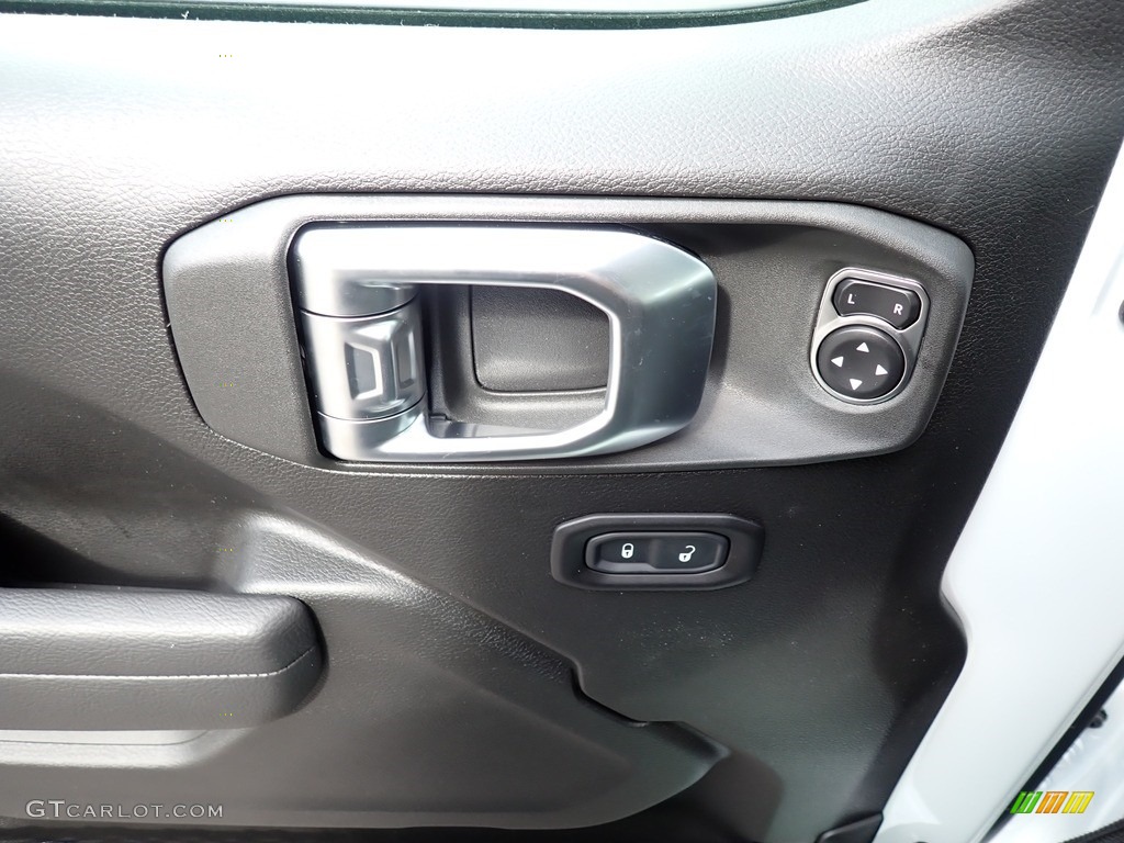 2024 Jeep Wrangler 4-Door Sport S 4x4 Black Door Panel Photo #146208435