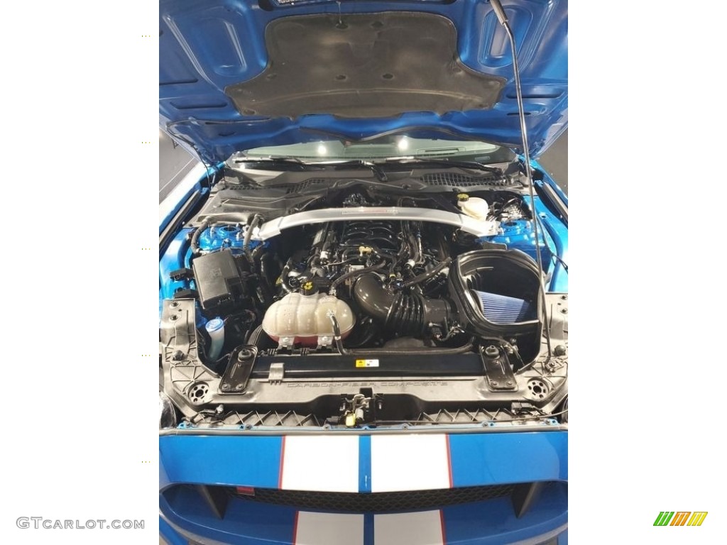 2019 Mustang Shelby GT350R - Velocity Blue / GT350 Ebony Recaro Cloth/Miko Suede photo #4