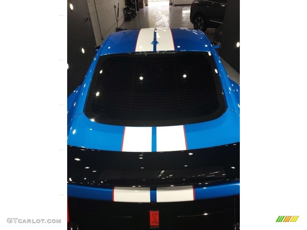 2019 Mustang Shelby GT350R - Velocity Blue / GT350 Ebony Recaro Cloth/Miko Suede photo #7