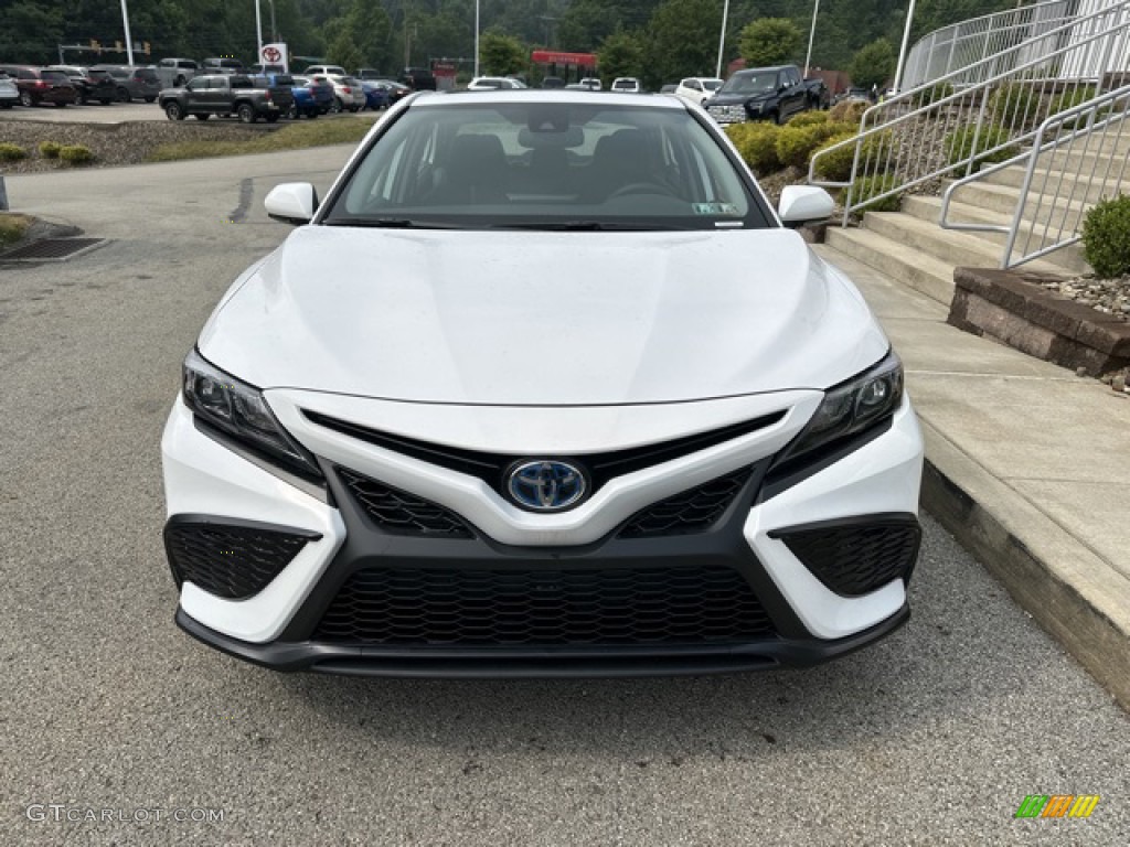 2023 Camry SE Hybrid - Ice Cap / Black photo #6