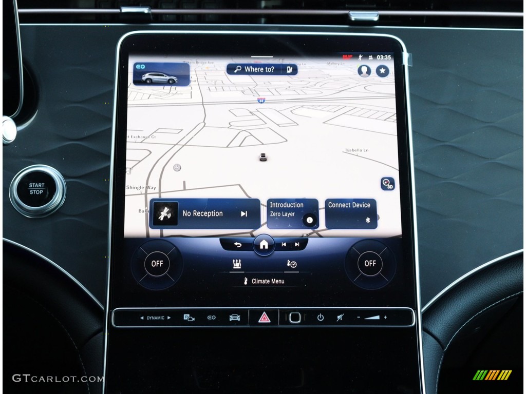 2023 Mercedes-Benz EQS 450+ SUV Navigation Photo #146208687