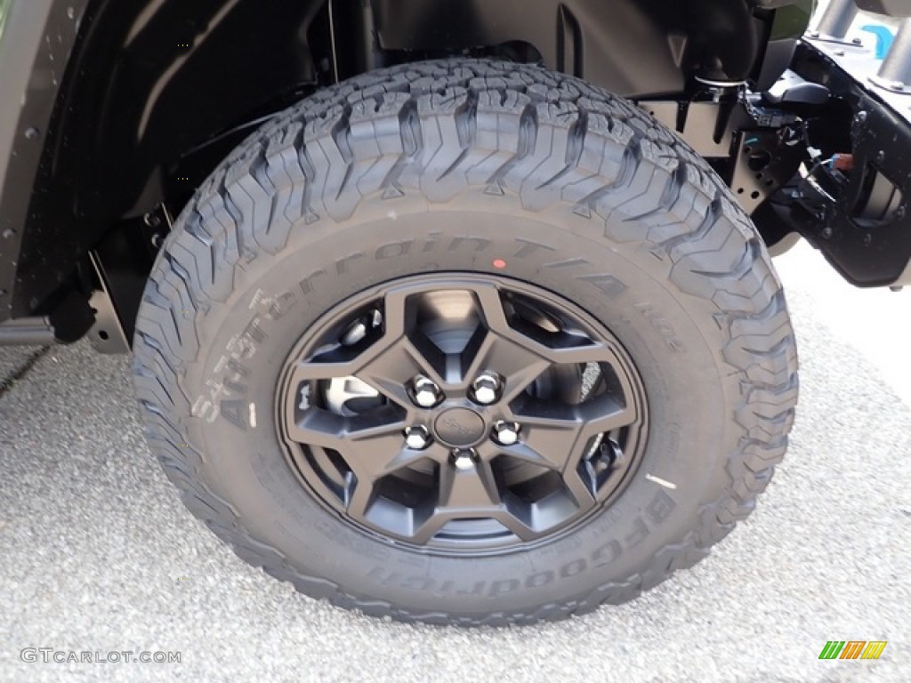 2023 Wrangler Unlimited Rubicon 4XE 20th Anniversary Hybrid - Sarge Green / 20th Anniversary Red/Black photo #9