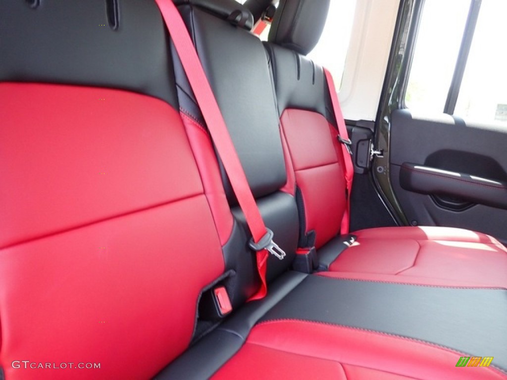 2023 Wrangler Unlimited Rubicon 4XE 20th Anniversary Hybrid - Sarge Green / 20th Anniversary Red/Black photo #11