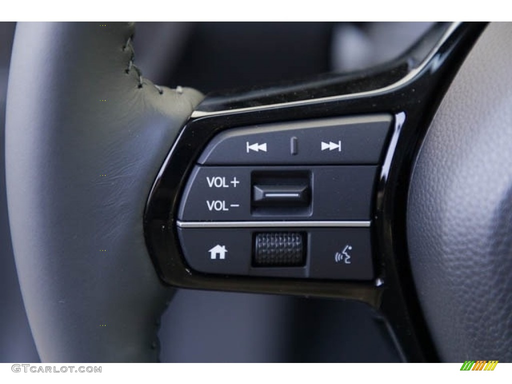 2024 Honda HR-V EX-L Gray Steering Wheel Photo #146208816