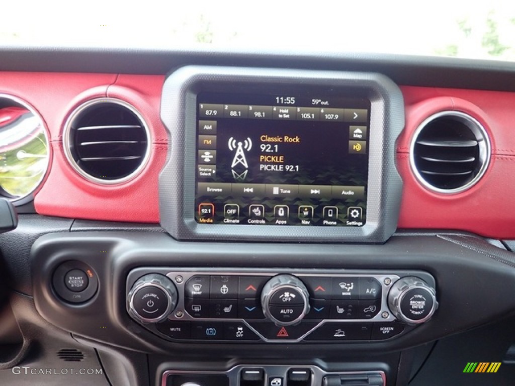 2023 Wrangler Unlimited Rubicon 4XE 20th Anniversary Hybrid - Sarge Green / 20th Anniversary Red/Black photo #17