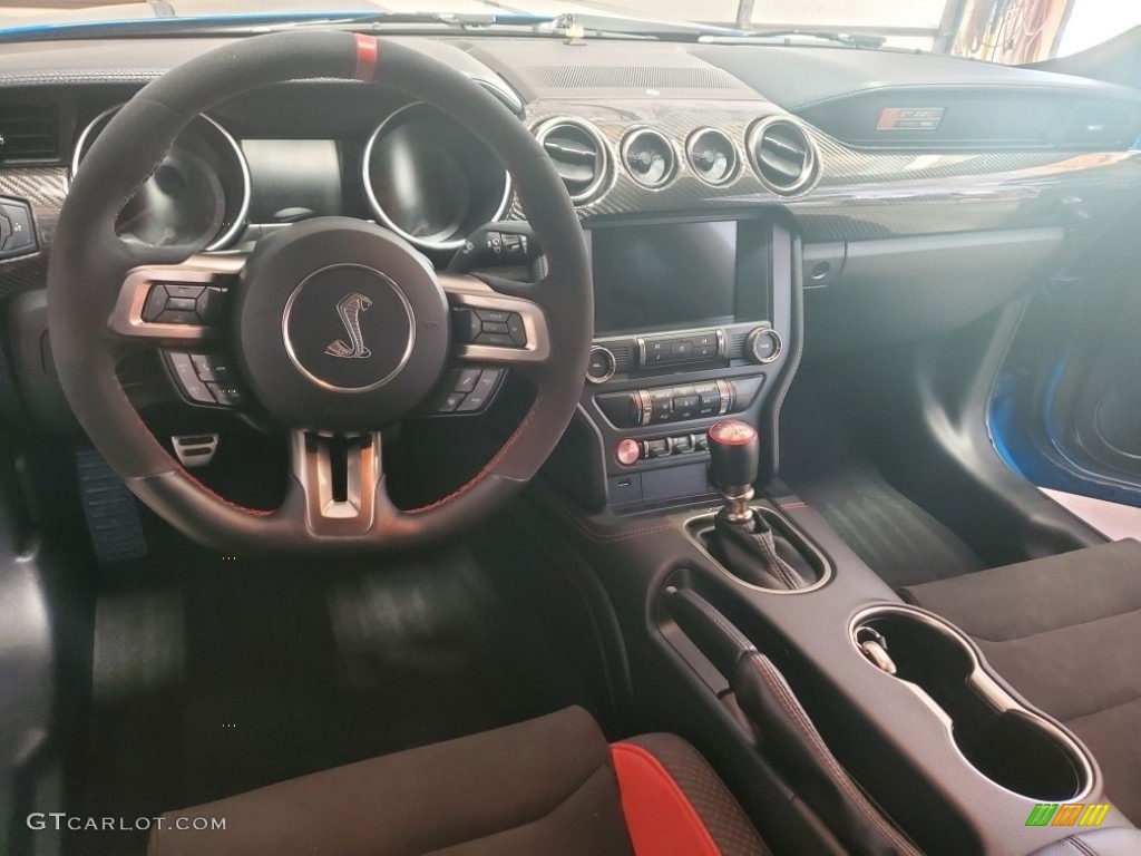 2019 Mustang Shelby GT350R - Velocity Blue / GT350 Ebony Recaro Cloth/Miko Suede photo #24