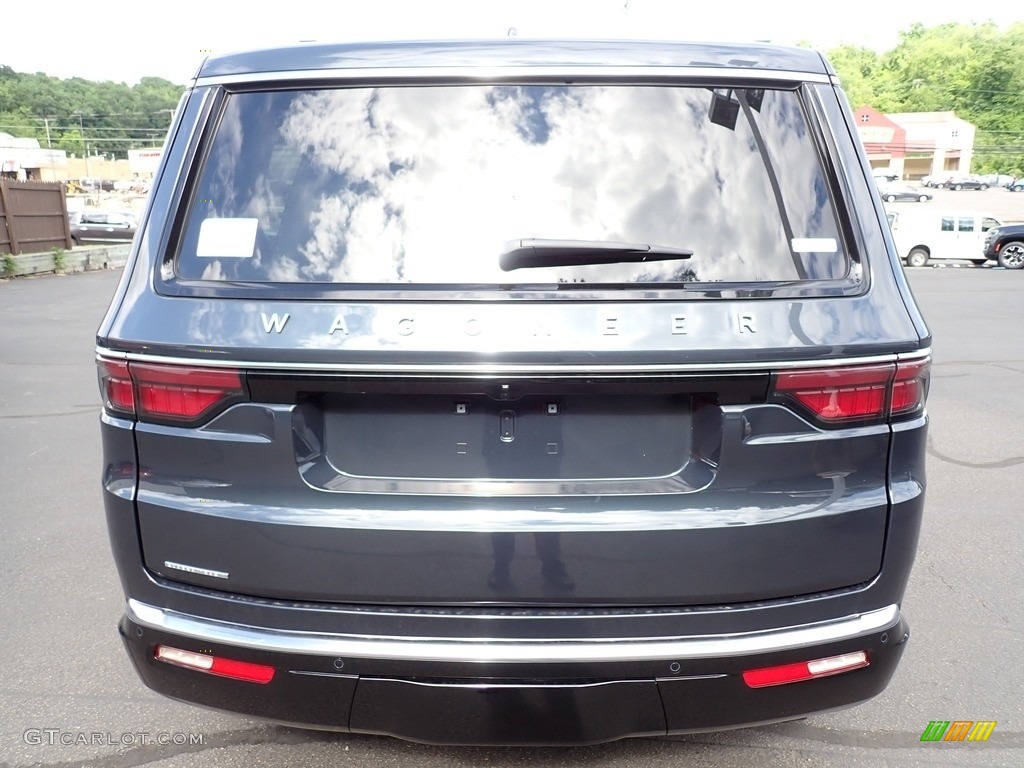 2023 Wagoneer Base 4x4 - River Rock / Global Black photo #4