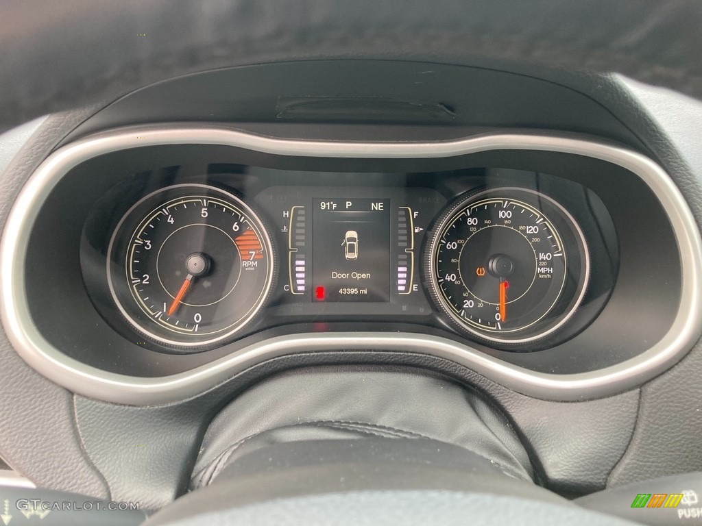 2018 Cherokee Latitude Plus 4x4 - Patriot Blue Pearl / Black photo #23