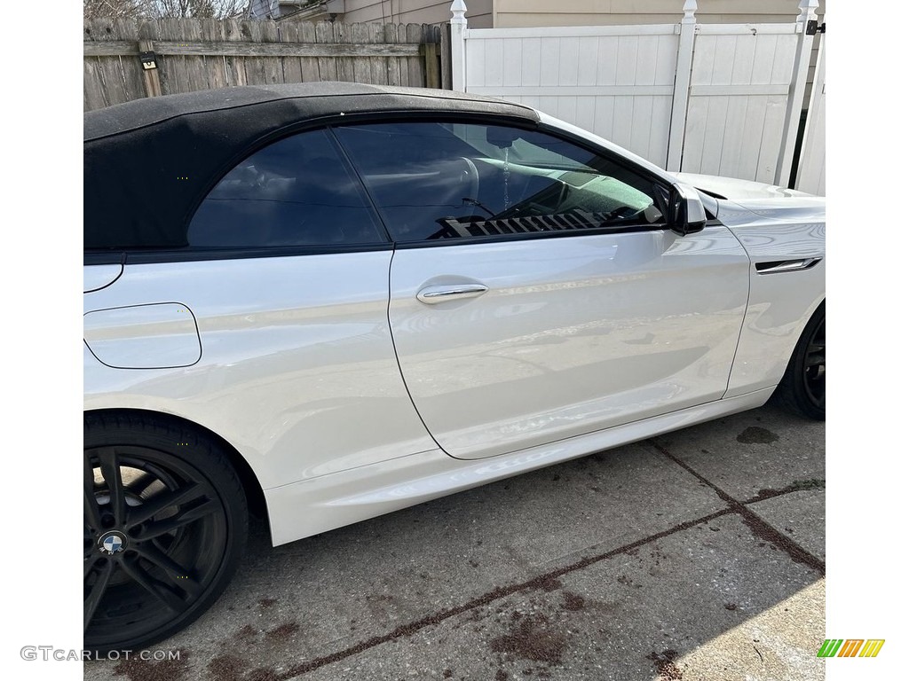 2013 6 Series 640i Convertible - Alpine White / Black photo #8